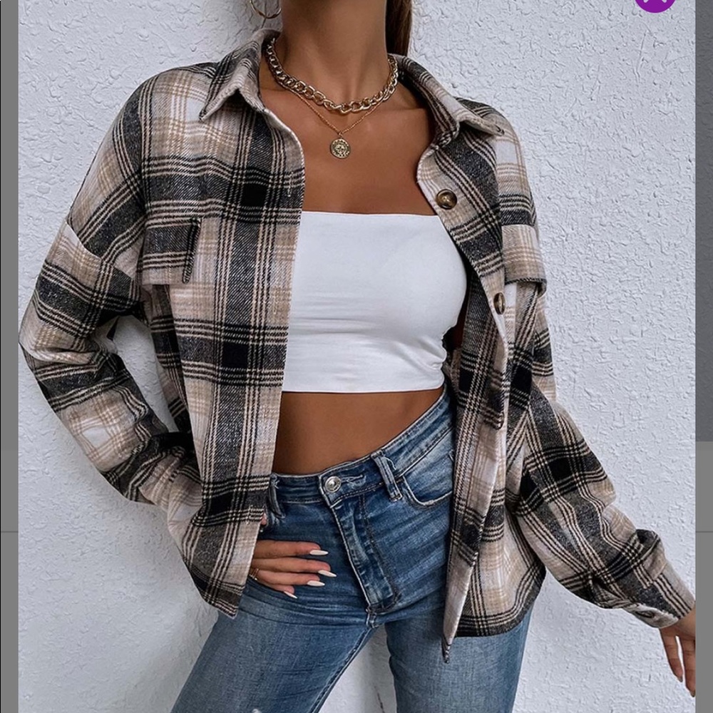 Plaid Button-up shirt